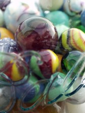closest marbles in Ball jar